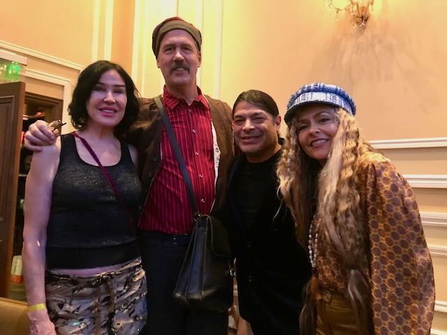 Trujillo and Novoselic couples.