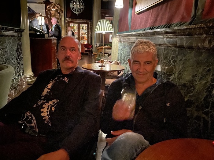 Krist with Pat.